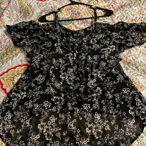 Torrid cold shoulder blouse